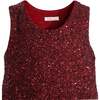 Sequin Feather-Trim Set, Red - Mixed Apparel Set - 4