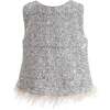 Sequin Feather-Trim Set, Silver - Mixed Apparel Set - 5 - thumbnail