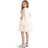 Sparkle Tulle Dress, Cream - Dresses - 5 - thumbnail