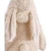 Bunny-Eared Fuzzy Jacket, Cream - Jackets - 3 - thumbnail