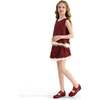 Sequin Feather-Trim Set, Red - Mixed Apparel Set - 7