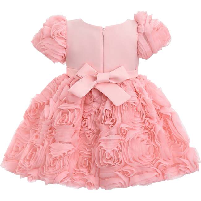 Bow Rosette Dress, Pink