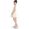 Whispered Petal Mini Dress, Cream - Dresses - 6 - thumbnail