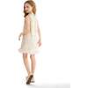 Sequin Feather Dress, Ivory - Dresses - 6 - thumbnail