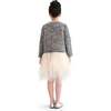 Boucle Jewel-Collar Jacket, Grey - Jackets - 7