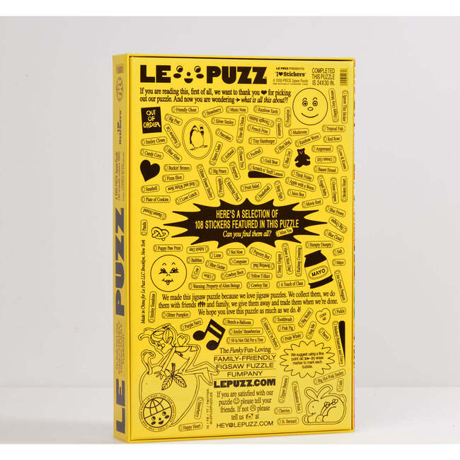 I love Stickers Puzzle