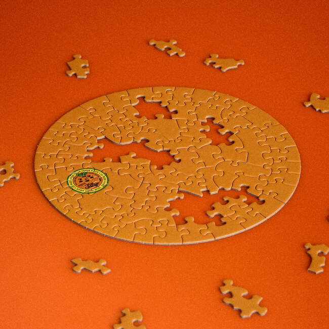 Flat Orange Puzzle - Puzzles - 4