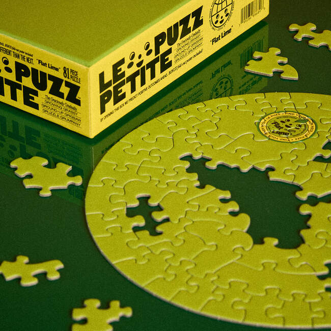 Flat Lime Puzzle - Puzzles - 6