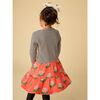 Tiered Skirted Twirl Dress, Winter Camellia - Dresses - 3
