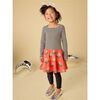 Tiered Skirted Twirl Dress, Winter Camellia - Dresses - 4