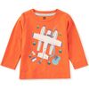 Seaplane Graphic Tee, Harvest Pumpkin - T-Shirts - 2