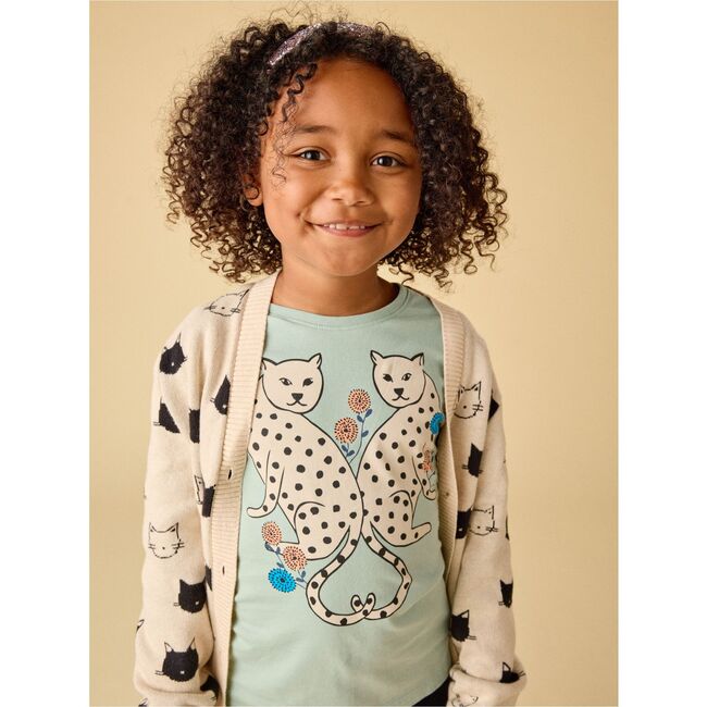 Leopard Duo Graphic Tee, Mineral