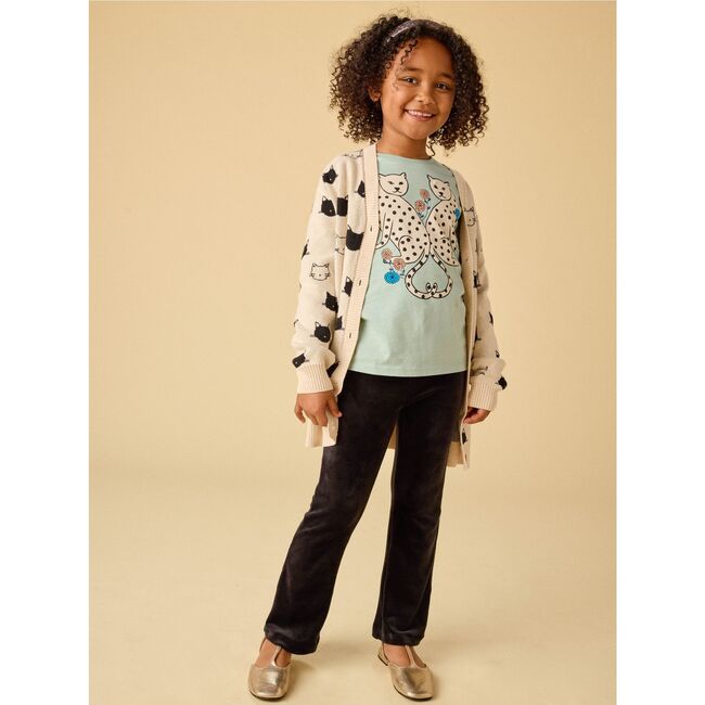 Leopard Duo Graphic Tee, Mineral - T-Shirts - 3