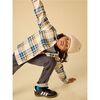French Terry Plaid Shacket, Gangwon-do Plaid - Jackets - 5