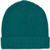 Kids Cotton Beanie, Spruce - Winter Hats - 1 - thumbnail