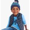 Kids Long Sleeve Snowflake Tee, Cornflower Snowflake - T-Shirts - 4 - thumbnail