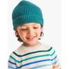 Kids Cotton Beanie, Spruce - Winter Hats - 3 - thumbnail