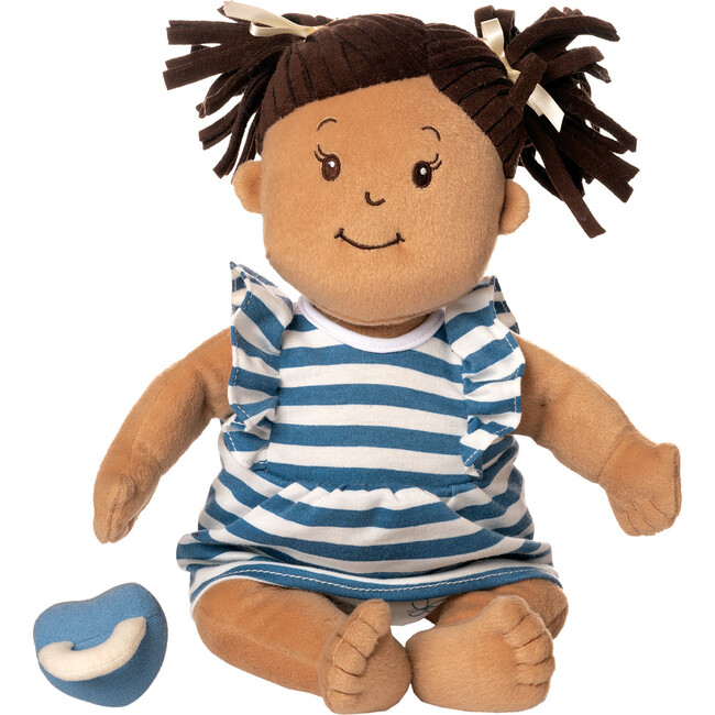 Baby Stella Doll Beige with Brown Pigtail - Soft Dolls - 3