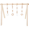 Wooden Baby Gym, White - Playmats - 1 - thumbnail