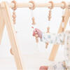 Wooden Baby Gym, White - Playmats - 3 - thumbnail