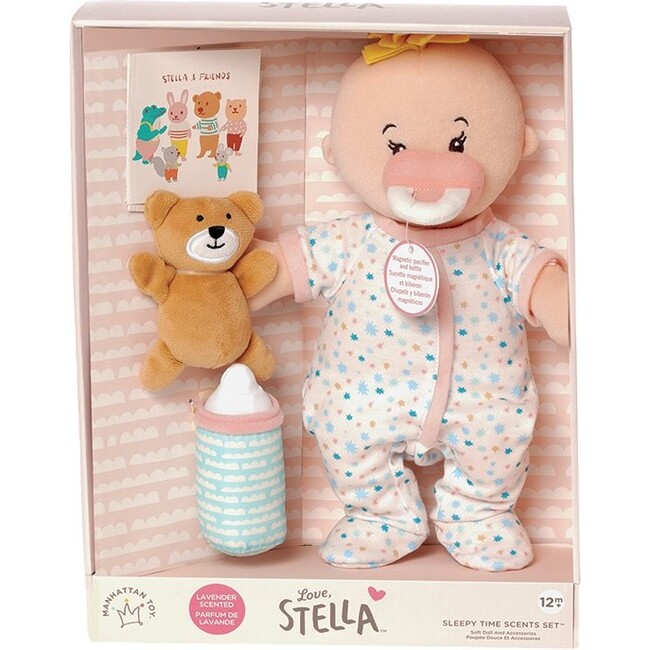 Love, Stella Sleepy Time Set Peach Doll - Dolls - 4
