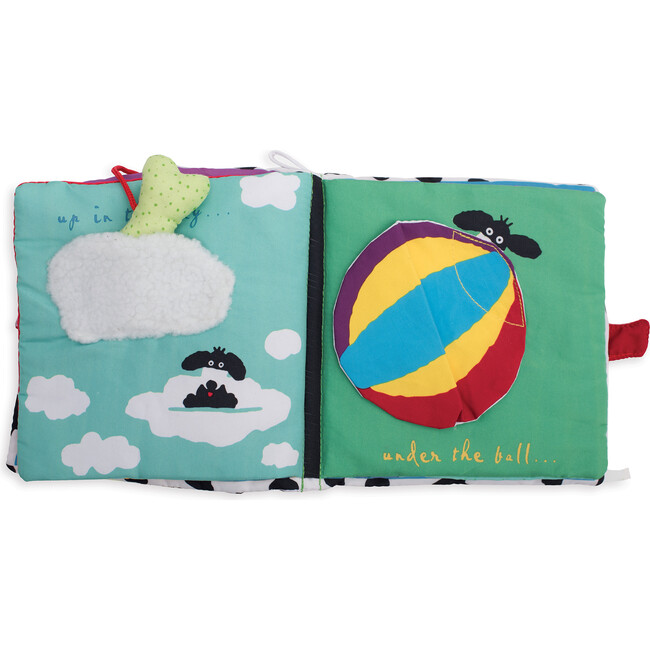 Where's The Bone Soft Activity Book with Tethered Toy - Developmental Toys - 4