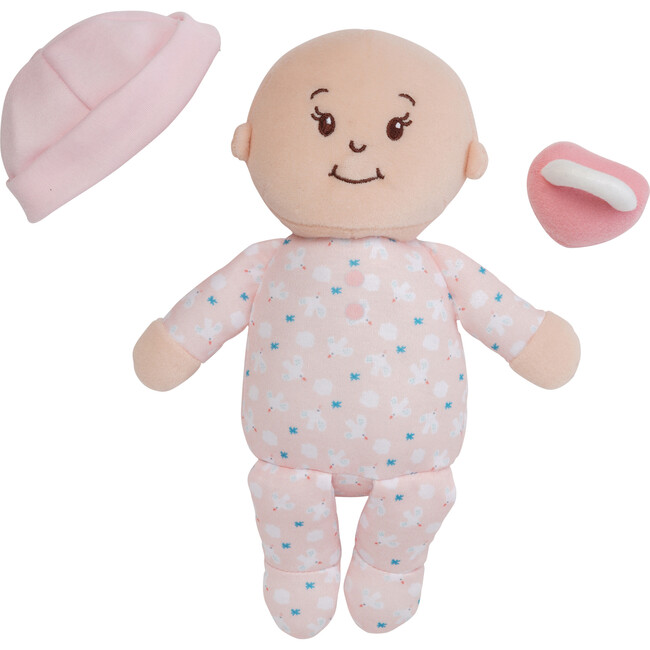 Love, Stella My First Doll Peach & Bassinet - Dolls - 3