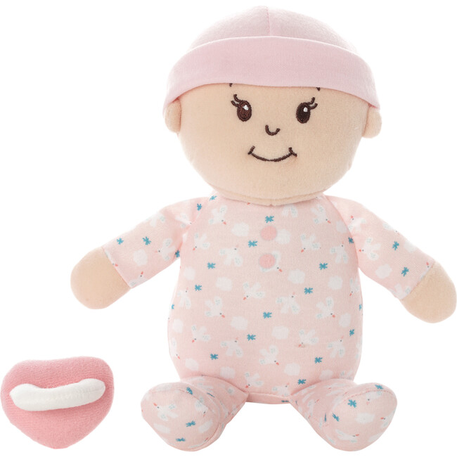 Love, Stella My First Doll Peach & Bassinet - Dolls - 5