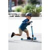 Mini Deluxe Foldable LED Ocean Blue - Scooters - 2 - thumbnail