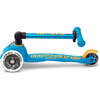 Mini Deluxe Foldable LED Ocean Blue - Scooters - 3 - thumbnail