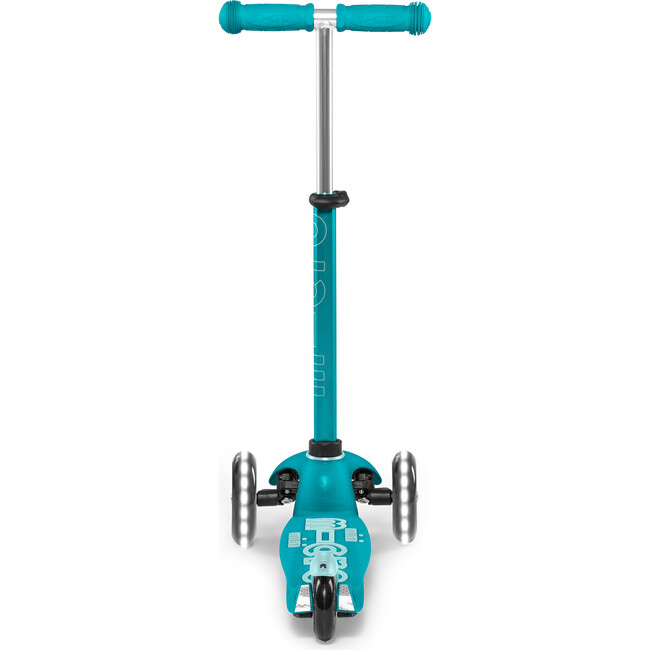 Mini Deluxe LED Kids Scooter, Aqua - Scooters - 5
