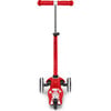 Mini Deluxe LED Kids Scooter, Red - Scooters - 5 - thumbnail