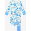Lior Convertible One Piece Blue - Rompers - 1 - thumbnail