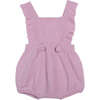 Ruffled Romper, Lilac - Onesies - 1 - thumbnail