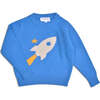 Rocket Jumper, Blue - Sweaters - 1 - thumbnail