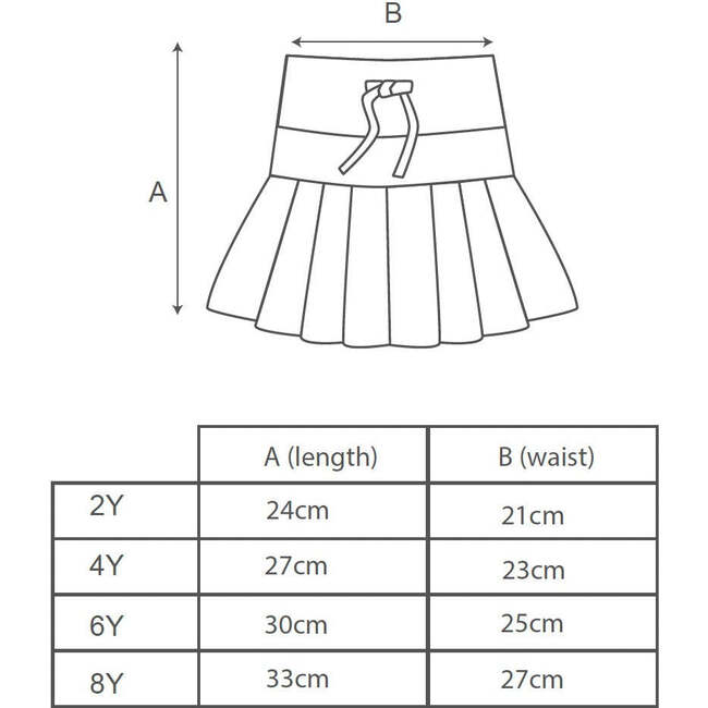 Tennis Built-In Short Elastic Waist Drawstring Skirt, Sky - Skirts - 7