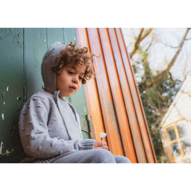 Bobble Jumper, Grey - Sweaters - 4