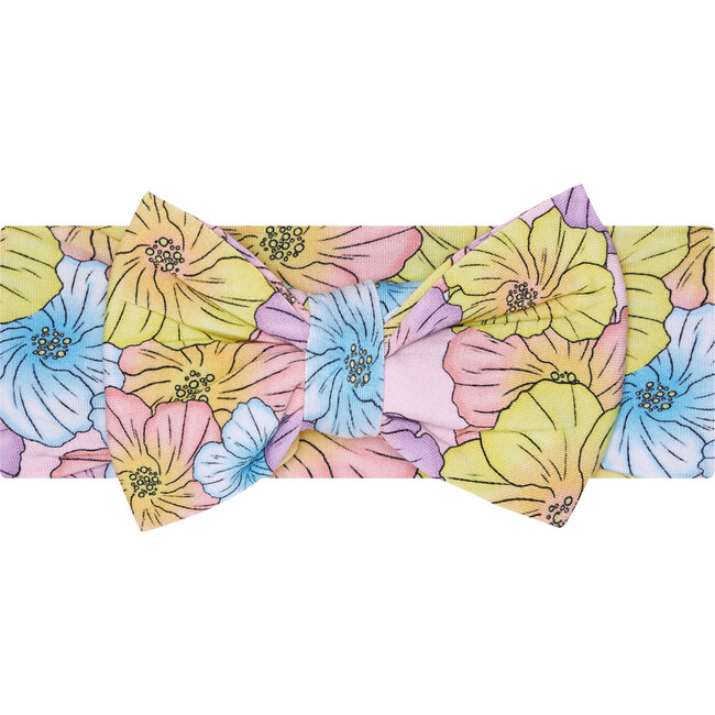 Kourtney Luxe Bow Headband, Purple - Hair Accessories - 1