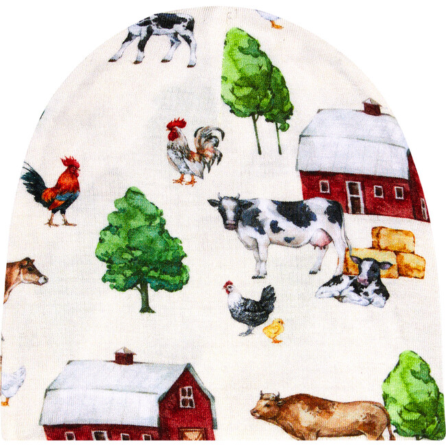 Nashville Infant Swaddle And Beanie Set, Beige - Mixed Accessories Set - 3