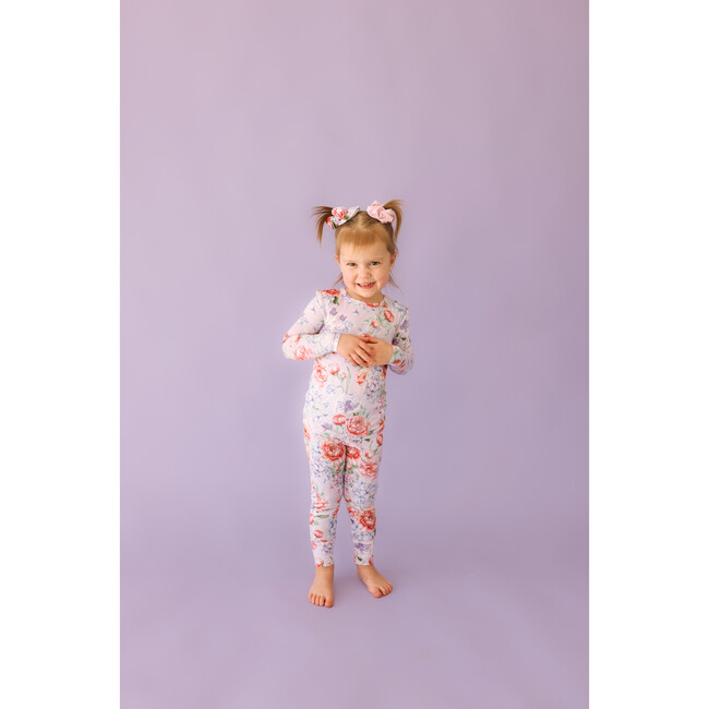 Joaquina Long Sleeve Basic Pajama, Purple - Pajamas - 5