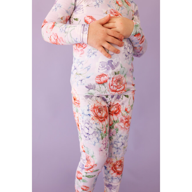 Joaquina Long Sleeve Basic Pajama, Purple - Pajamas - 9