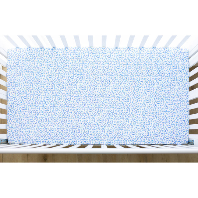 Andina Crib Sheet, White - Crib Sheets - 3