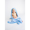 Andina Ruffled Hooded Towel, White - Bath Towels - 2
