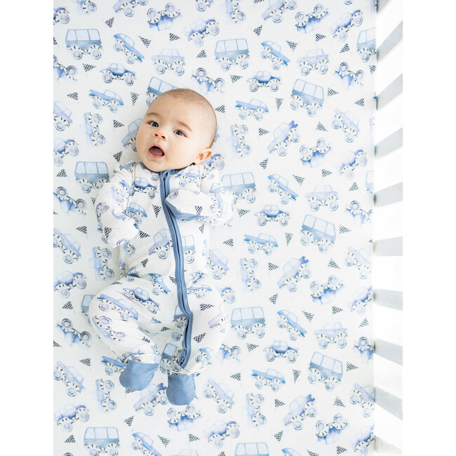 Franklin Crib Sheet, Beige - Crib Sheets - 4