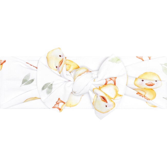 Vadim Infant Headwrap, White - Hair Accessories - 1