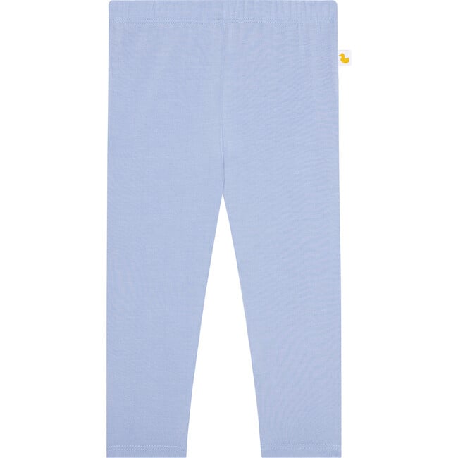 Solid Cloud Blue Basic Legging, Blue - Leggings - 1