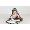 Ruffled Hooded Towel, Lana Leopard Tan - Towels - 3