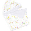 Nicky Hooded Towel, White - Towels - 1 - thumbnail