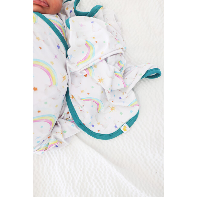 Nicky Swaddle, White - Swaddles - 2