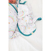 Nicky Swaddle, White - Swaddles - 2